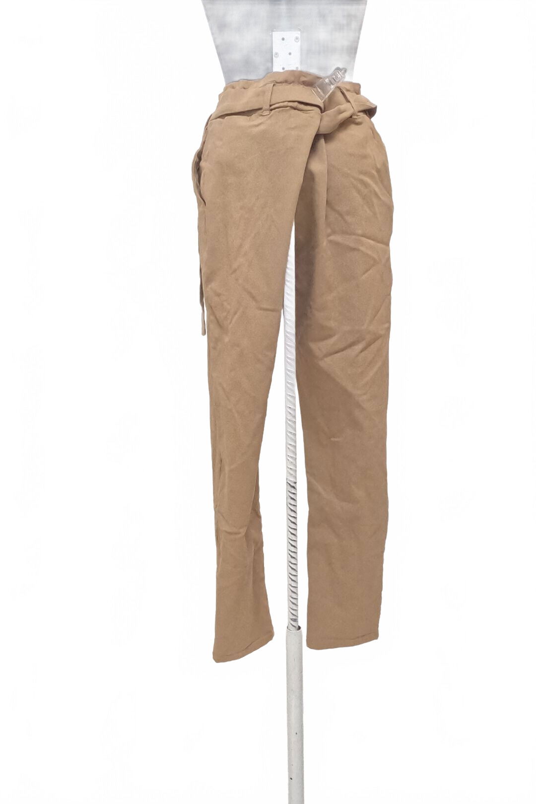 Dámské kalhoty Page One, barva hnědá, velikost XL