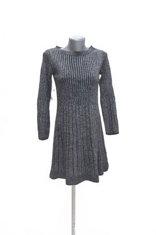 Dámske šaty Esmara, farba strieborná, veľkosť S