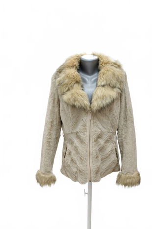 Dámska zimná bunda Genesis, farba béžová, veľkosť XL