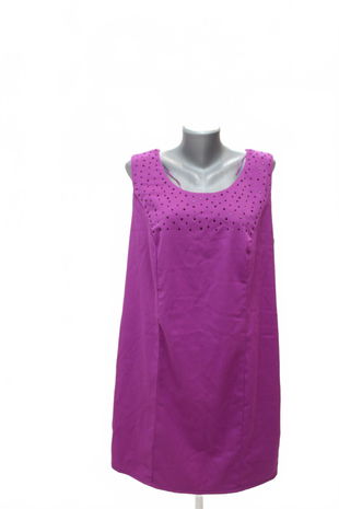 Dámské šaty Bonprix, barva fialová, velikost 48