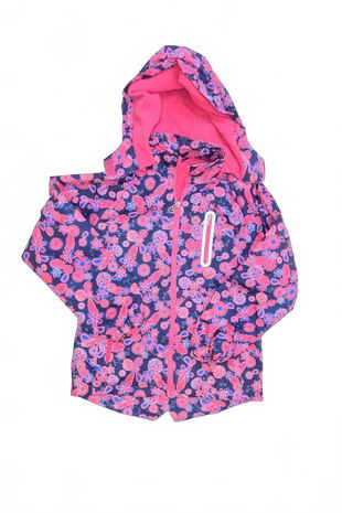 Dievčenská bunda Genesis, farba kvetovaná, veľkosť 8-9 r