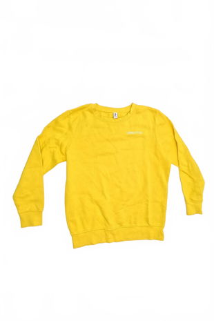 Chlapčenská mikina Genesis s potlačou, farba žltá, veľkosť 158