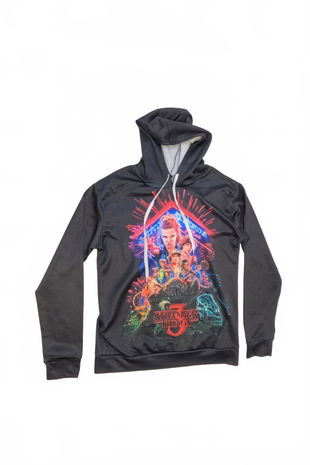 Chlapčenská mikina Genesis s potlačou, farba čierna, veľkosť 176