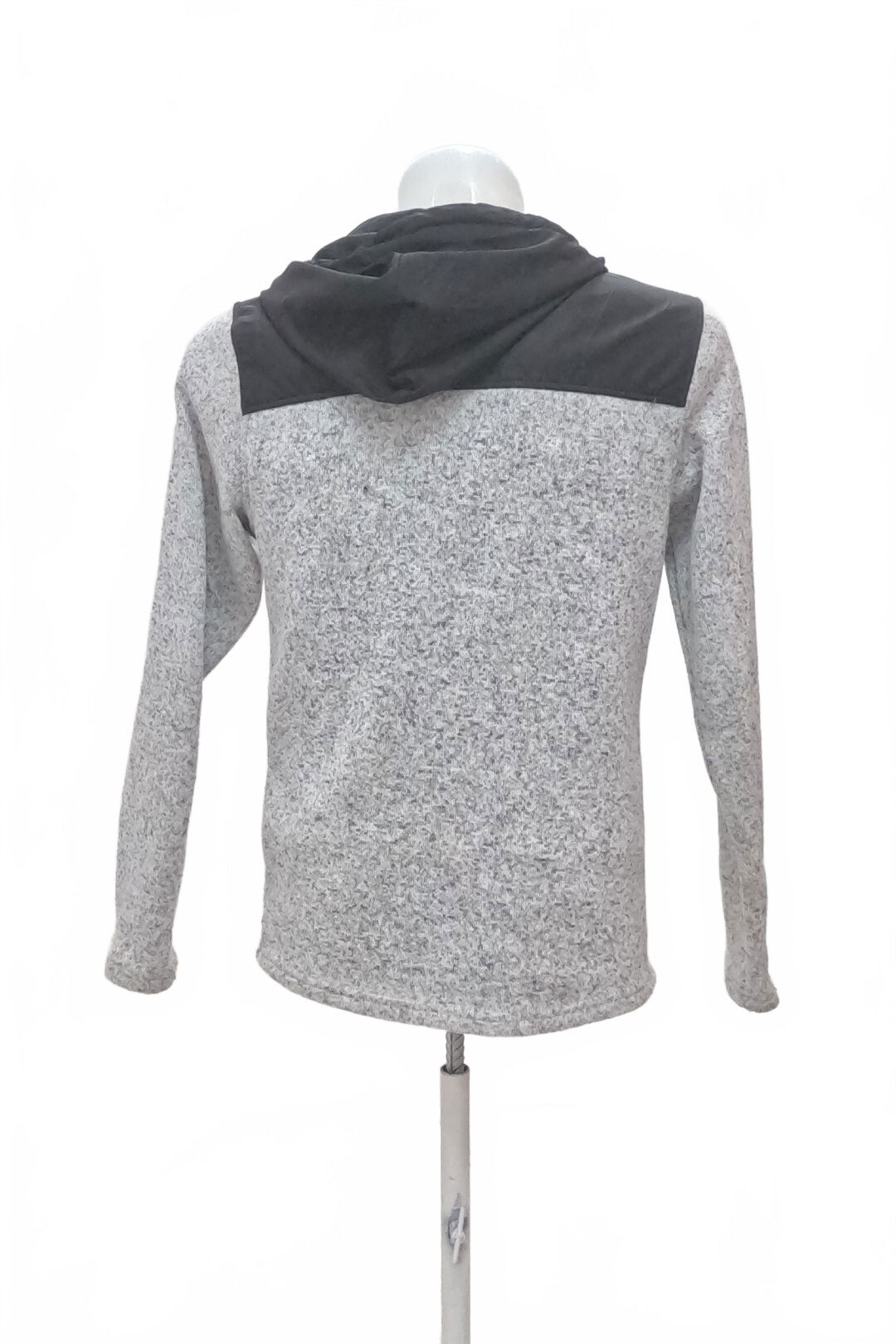 Pánská mikina Lotto bez potisku, barva šedá, velikost S