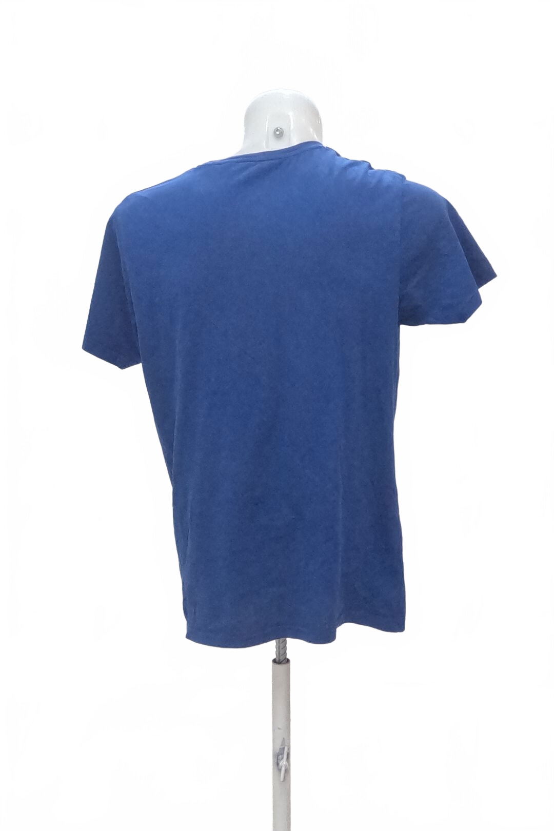 Pánské tričko Fishbone (Fsbn) bez potisku, barva modrá, velikost L