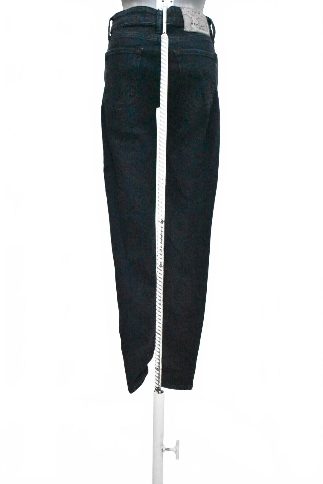 Dámske nohavice Replay, farba čierna, veľkosť XS