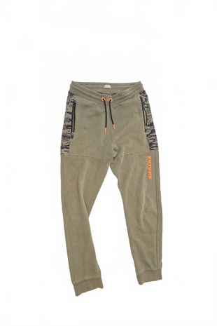 Chlapecké kalhoty F&F, barva khaki, velikost 13-14 r