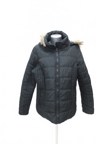 Dámská zimní bunda C&A, barva černá, velikost 48