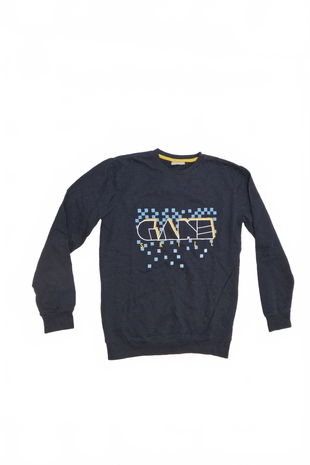 Chlapčenská mikina Genesis s potlačou, farba čierna, veľkosť 170