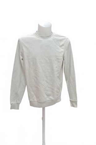 Pánská mikina C&A bez potisku, barva béžová, velikost S