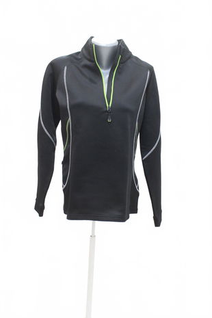 Dámska mikina Alpine Pro bez potlače, farba čierna, veľkosť M