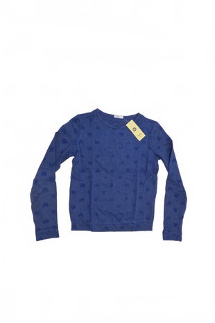 Dievčenské tričko Genesis bez potlače, farba modrá, veľkosť 164