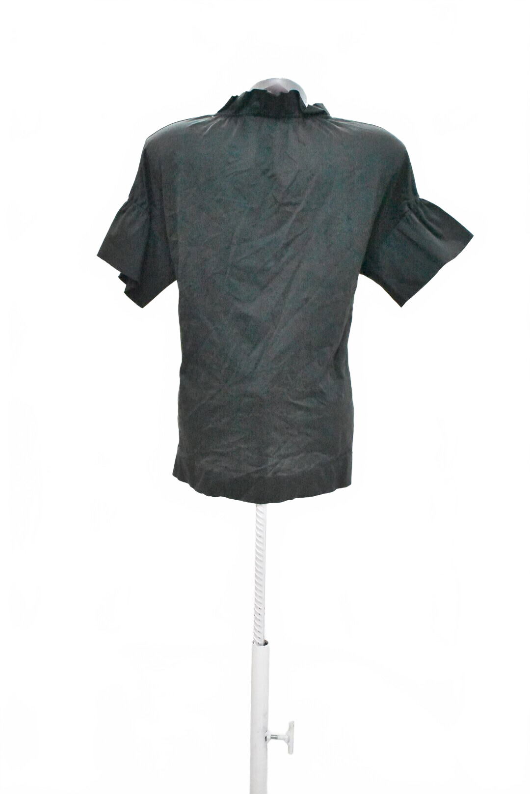 Dámske tričko Cos bez potlače, farba khaki, veľkosť XS