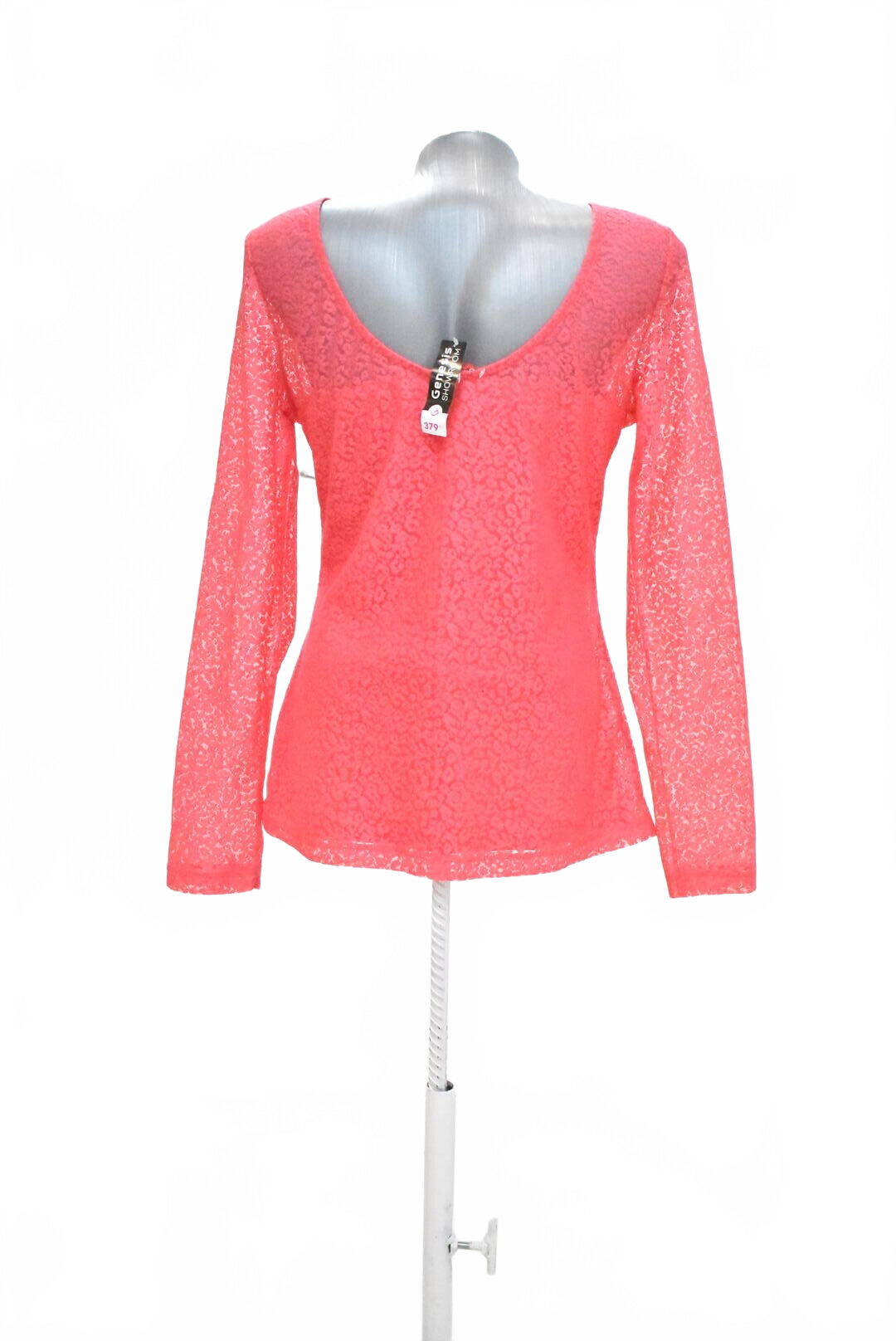 Dámske tričko Guess bez potlače, farba ružová, veľkosť L