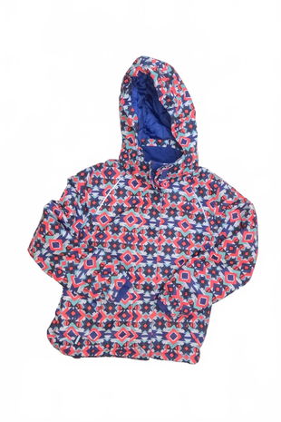 Dievčenská zimná bunda Crivit, farba vzorovaná, veľkosť 134