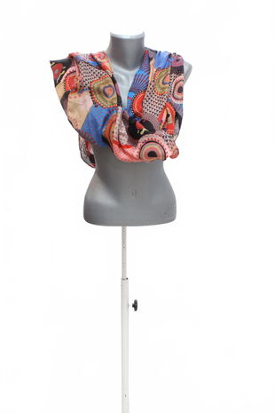 Dámský šátek Genesis, barva vzorovaná