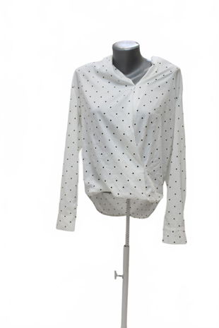 Dámske tričko Daniel Hechter bez potlače, farba vzorovaná, veľkosť S