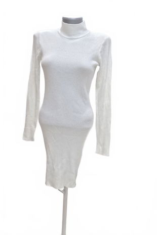 Dámské šaty Fbsister, barva bílá, velikost XL