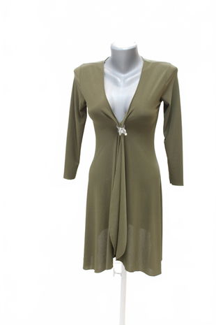 Dámsky kardigan Rinascimento, farba khaki, veľkosť S