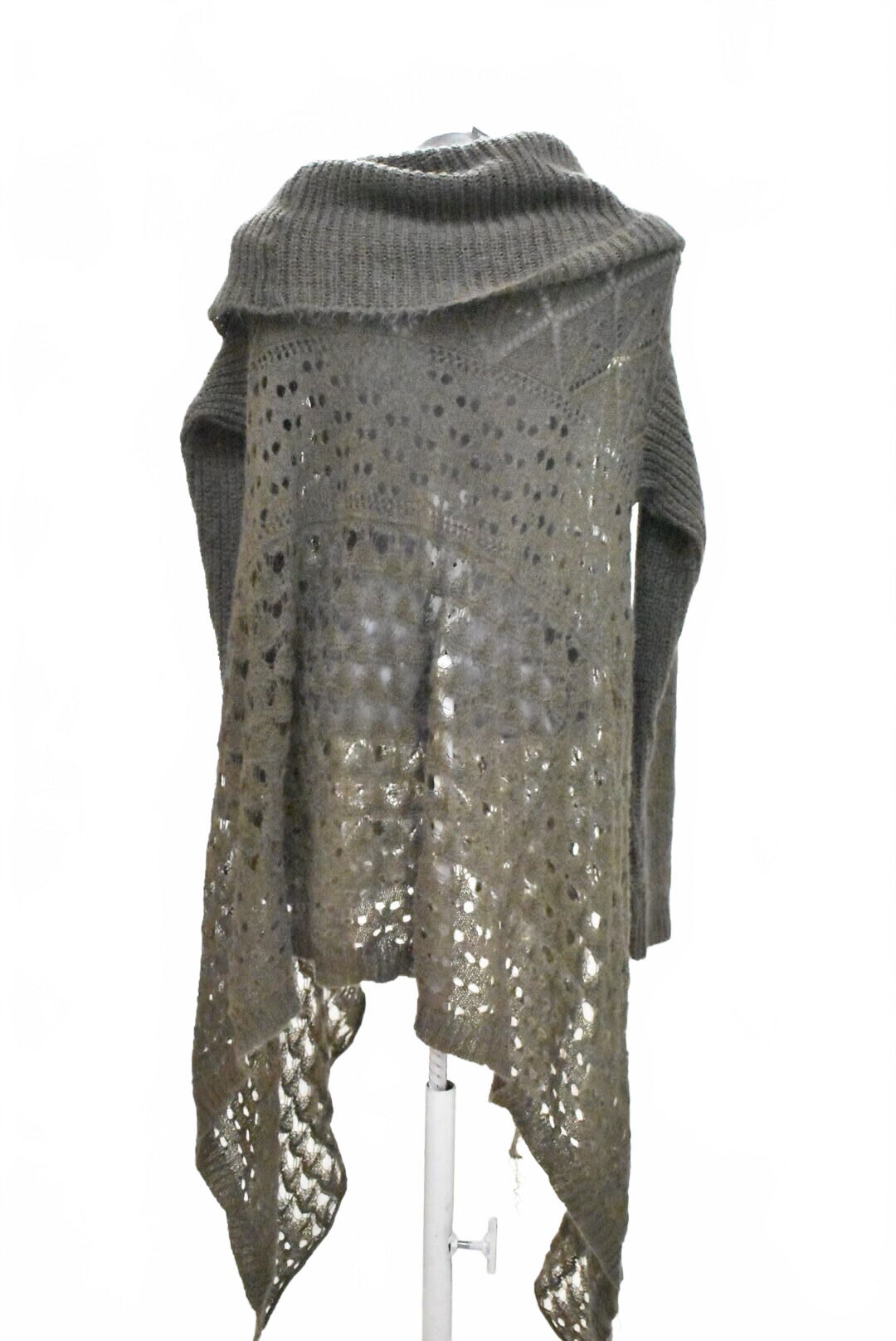 Dámsky sveter Sisley, farba hnedá, veľkosť M