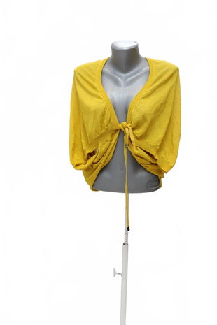 Dámsky kardigan Liu – Jo, farba žltá, veľkosť 40