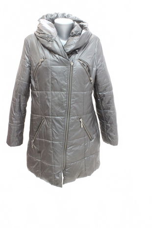 Dámska zimná bunda Biba, farba sivá, veľkosť 42