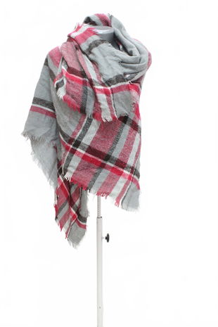 Dámská šála Genesis, barva vzorovaná