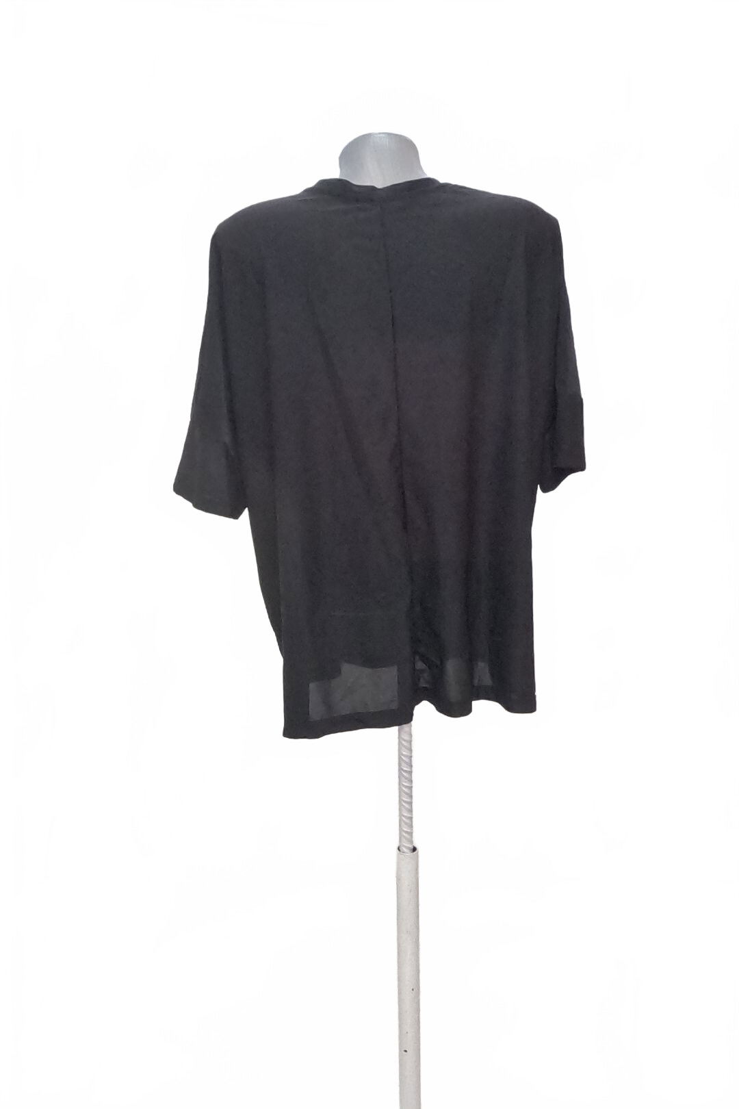 Dámské tričko Mohito bez potisku, barva černá, velikost XL