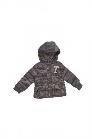 Dievčenský zimný kabát Genesis, farba vzorovaná, veľkosť 18-24 m