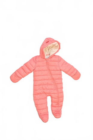 Dievčenská zimná kombinéza Genesis, farba ružová, veľkosť 6-9 m