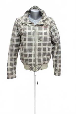 Dámska bunda Alpine Pro, farba vzorovaná, veľkosť M