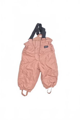 Dievčenské zimné nohavice H&M, farba ružová, veľkosť 80