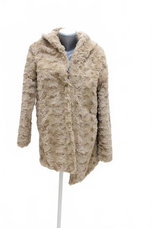 Dámsky zimný kabát Pull&Bear, farba hnedá, veľkosť M