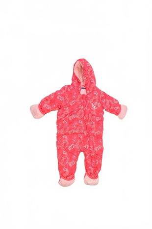 Dievčenská zimná kombinéza Lupilu, farba ružová, veľkosť 62