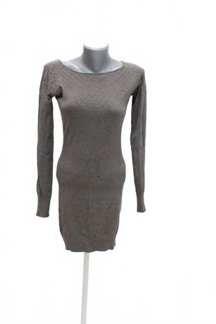 Dámske šaty Genesis, farba hnedá, veľkosť S