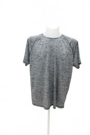 Pánské tričko Crivit bez potisku, barva šedá, velikost M