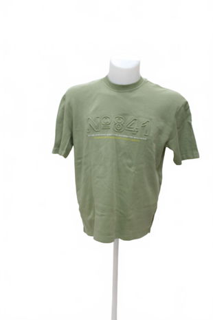 Pánské tričko C&A bez potisku, barva zelená, velikost S