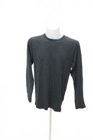 Pánské tričko Montego bez potisku, barva šedá, velikost M