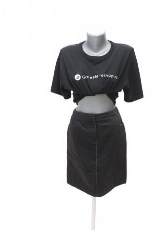 Dámska sukňa Hugo Boss, farba čierna, veľkosť 38