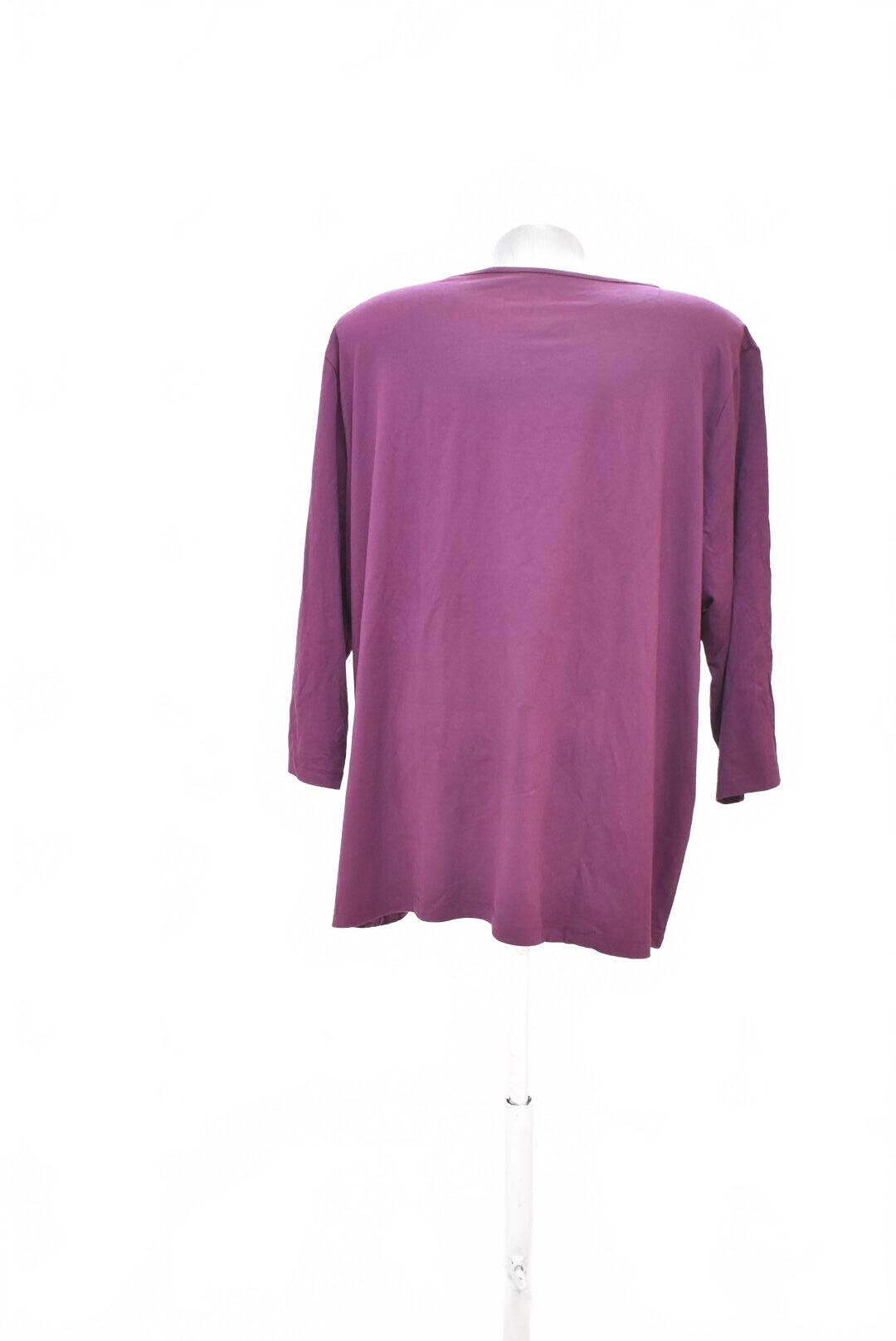 Dámské tričko Canda bez potisku, barva fialová, velikost XL