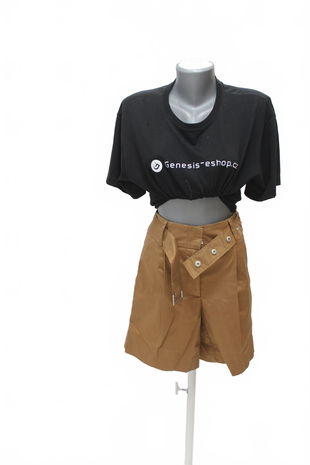 Dámske kraťasy Ichi, farba hnedá, veľkosť 34