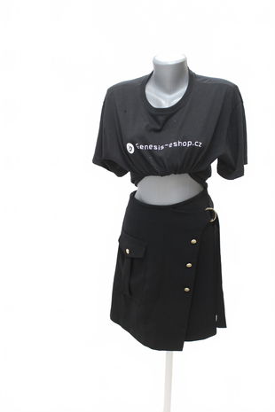 Dámska sukňa Rinascimento, farba čierna, veľkosť L