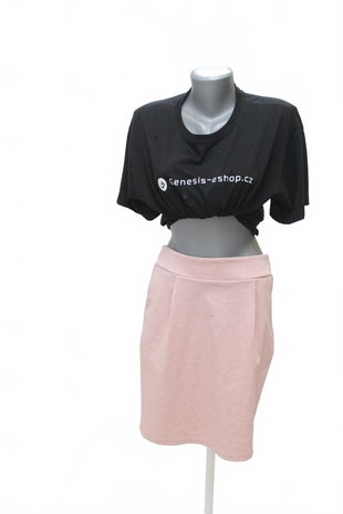 Dámska sukňa Ichi, farba ružová, veľkosť M