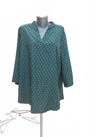 Dámská halenka Shein, barva vzorovaná, velikost 2XL