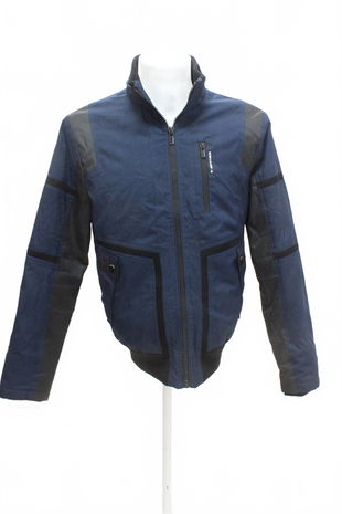 Pánská zimní bunda Angelo Litrico, barva vícebarevná, velikost S