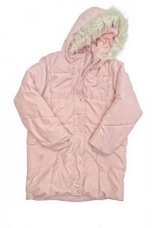 Dievčenská zimná bunda Sinsay, farba ružová, veľkosť 140