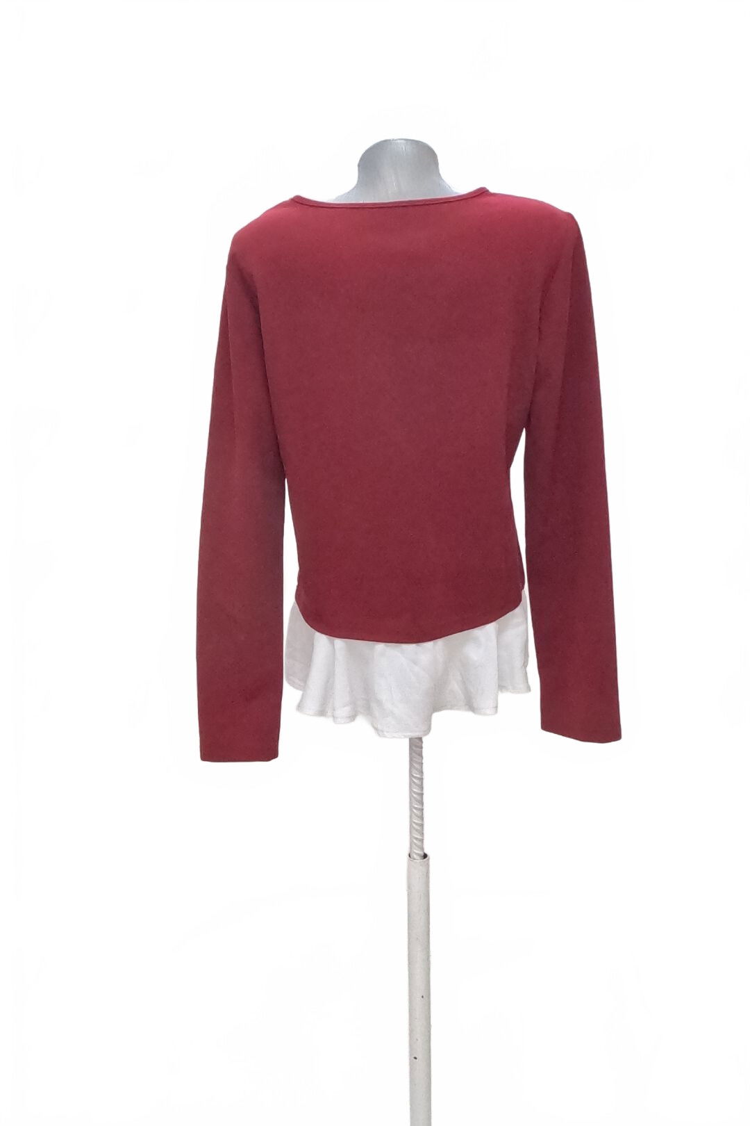 Dámská halenka Shein, barva bordó, velikost XL