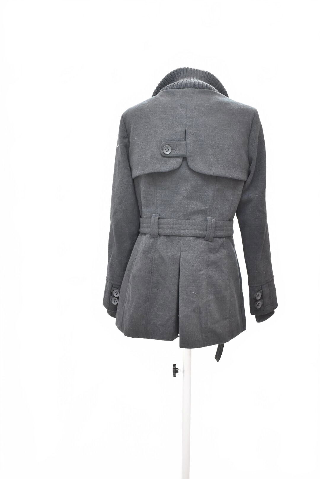 Dámský kabát Clockhouse / Ckh, barva šedá, velikost XL