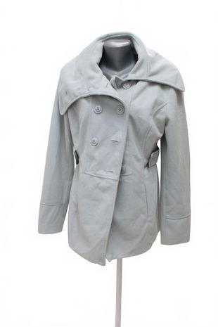 Dámský kabát Gate, barva šedá, velikost XL
