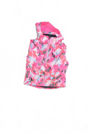 Dievčenská zimná bunda C&A, farba vzorovaná, veľkosť 104